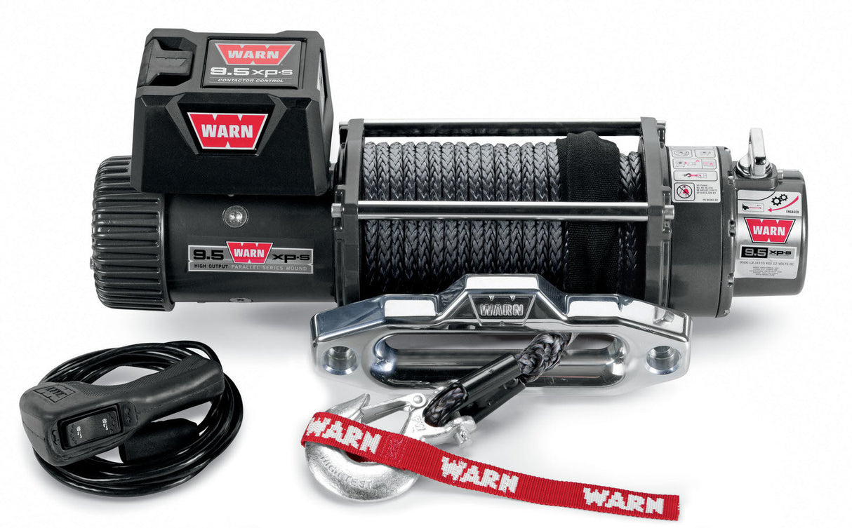 9.5XP-S Winch 9500# With Synthetic Rope