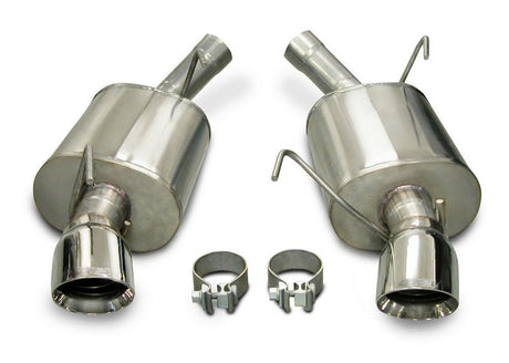 05-10 Mustang 4.6/5.4L Axle Back Exhaust System - VELA AUTO 