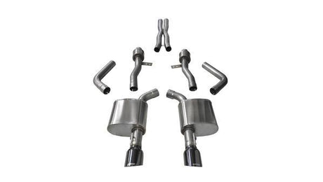 Exhaust Cat-Back - 2.75 in Dual Rear Exit - VELA AUTO 