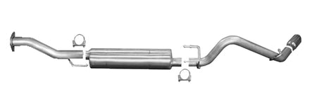 Cat-Back Single Exhaust System  Stainless - VELA AUTO 