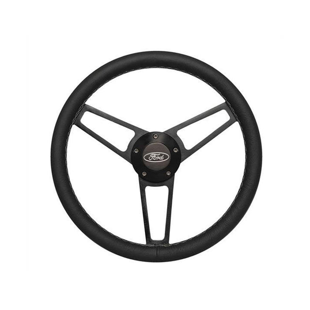 Billet Series Leather Steering Wheel - VELA AUTO 