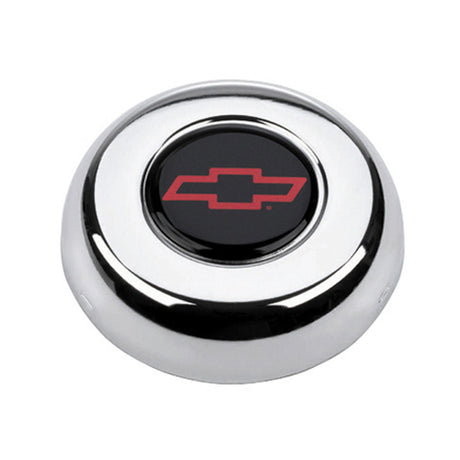 Chrome Horn Button-Chevy - VELA AUTO 