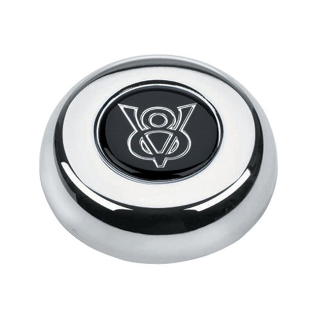 Chrome Button-Ford V-8 - VELA AUTO 