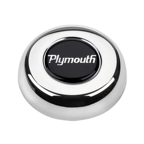 Chrome Horn Button Plymouth - VELA AUTO 