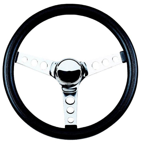 Classic Steering Wheel Black - VELA AUTO 