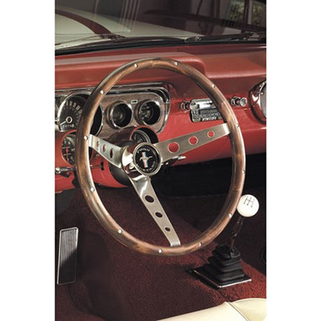 Mustang Steering Wheel Classic Nostalgia 13.5in - VELA AUTO 