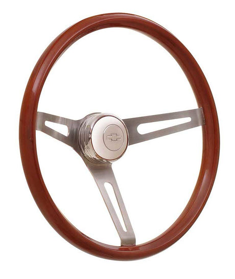 Steering Wheel GT3 GT Retro Wood - VELA AUTO 