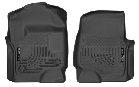 17-   Ford F250 Front Floor Liners Black - VELA AUTO 