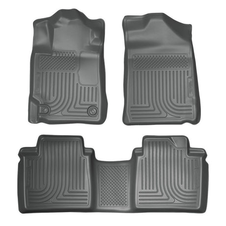 07-11 Toyota Camry Front /2nd Floor Liners Grey - VELA AUTO 