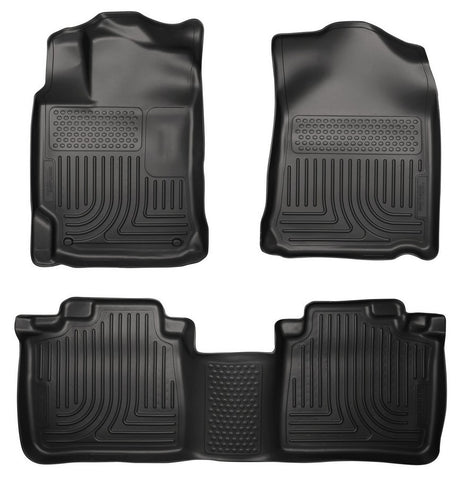 09-11 Toyota Venza Front & 2nd Seat floor Liners - VELA AUTO 