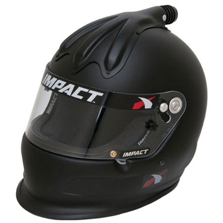 Helmet Super Charger Large Flat Black SA2020 - VELA AUTO 