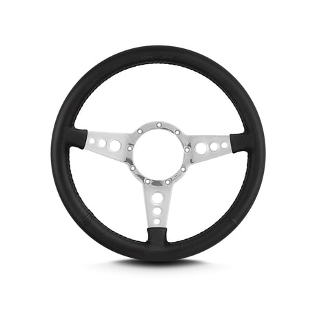 Steering Wheel Mark 4 GT Polished w/Black Wrap - VELA AUTO 