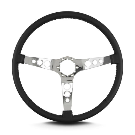 Steering Wheel Stainless Steel Vette Hot Rod - VELA AUTO 