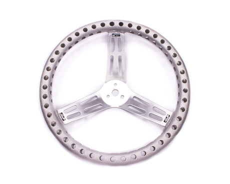 Steering Wheel 15in Dished & Drilled - VELA AUTO 