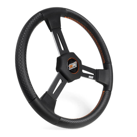 Dirt Steering Wheel 15in Exteme Grip Flat - Vela Auto