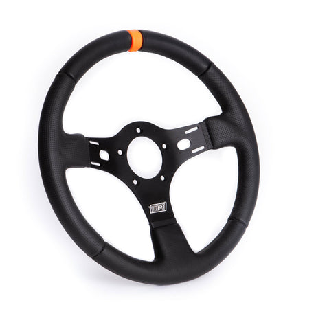 13in Drag Wheel 5-Bolt With Orange Stripe - Vela Auto